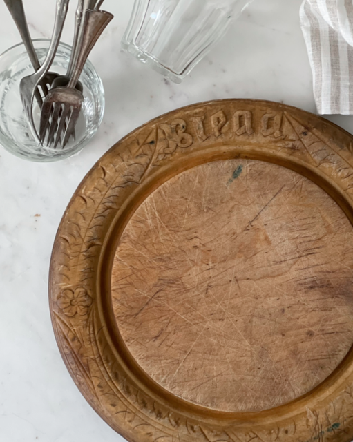 Antique English Bread Board