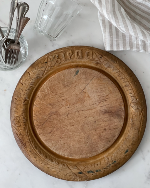 Antique English Bread Board