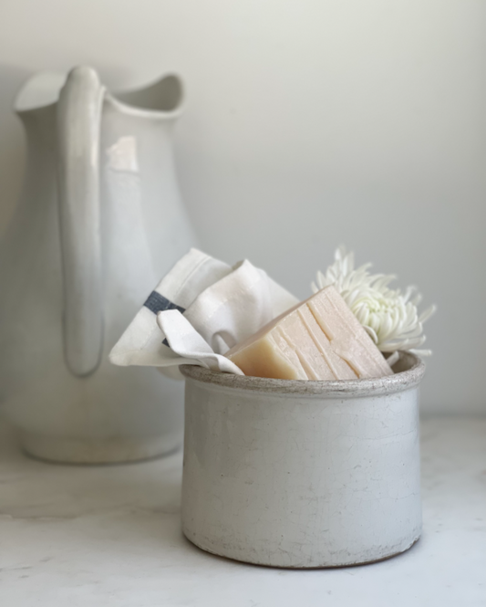 Antique French Stoneware Crock