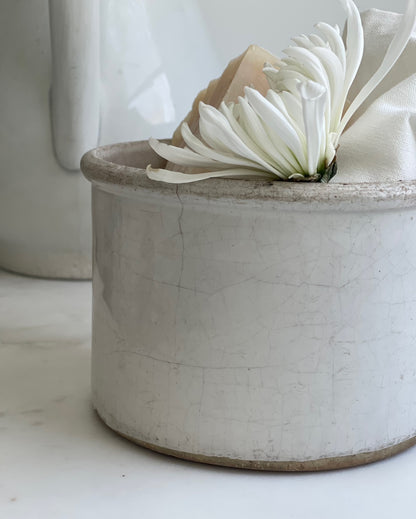 Antique French Stoneware Crock