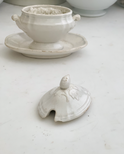 Antique French Mustard Pot