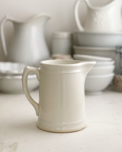 Ironstone Milk Pitcher