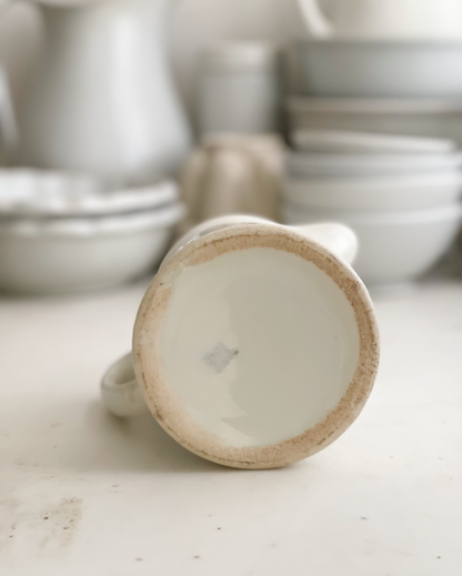 Ironstone Milk Pitcher