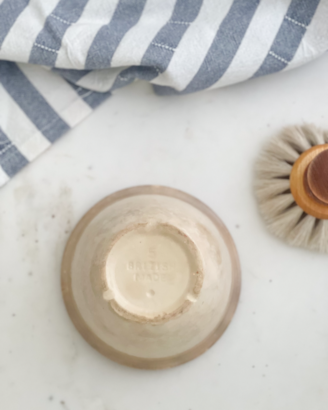 Vintage English Pudding Bowl