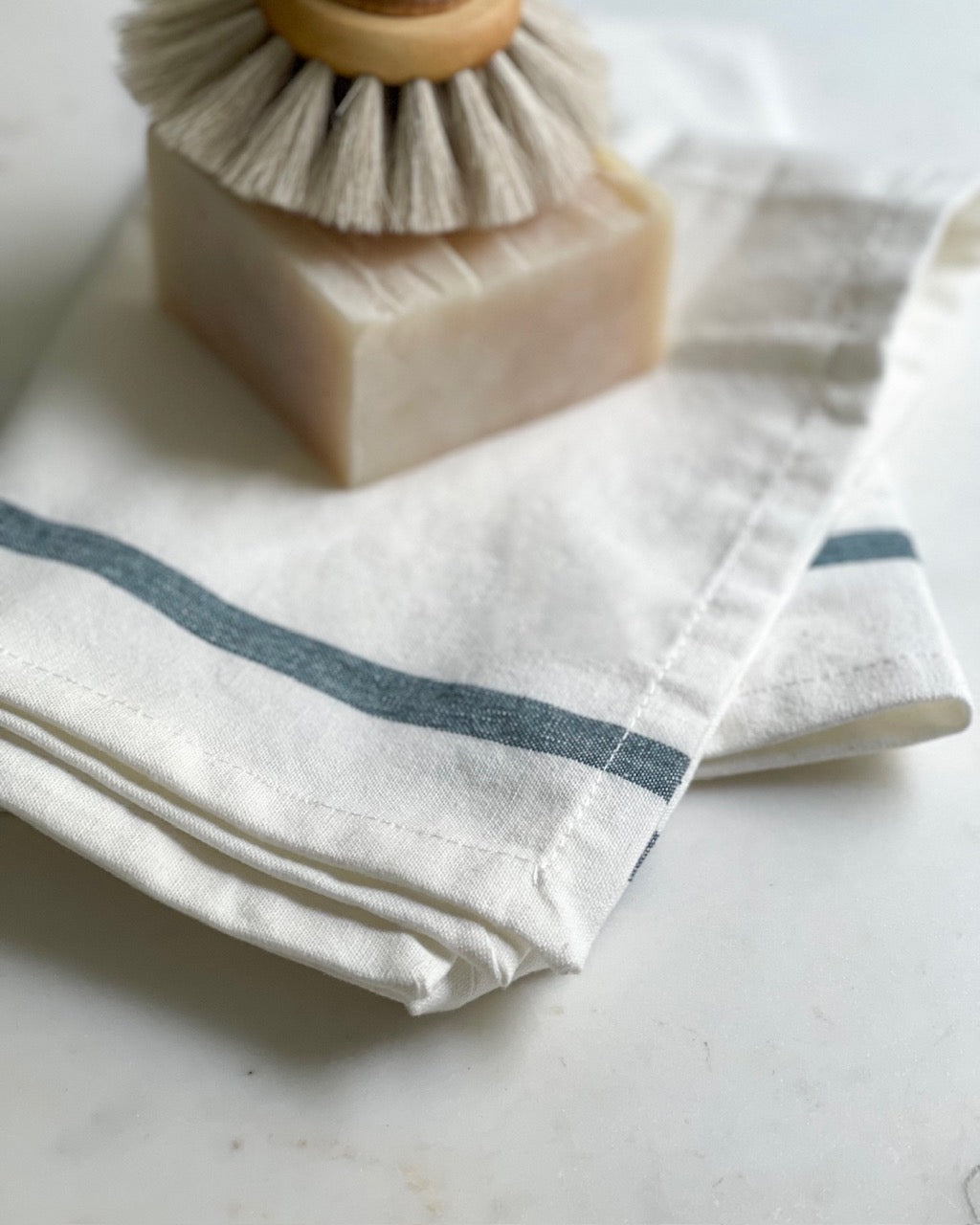 Blue Cornish Tea Towel