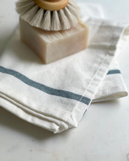 Blue Cornish Tea Towel